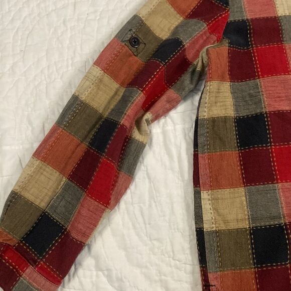 Vintage Studio Ease Plaid Button-up size M/L - Picture 7 of 9
